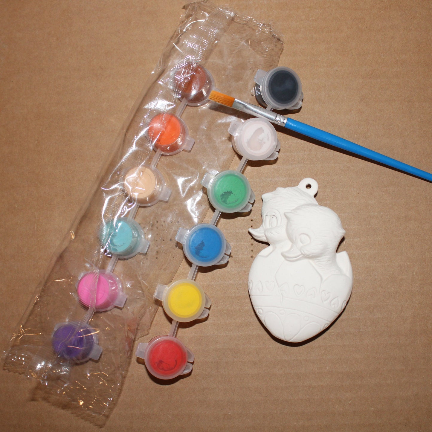 Duck ornament ready to paint