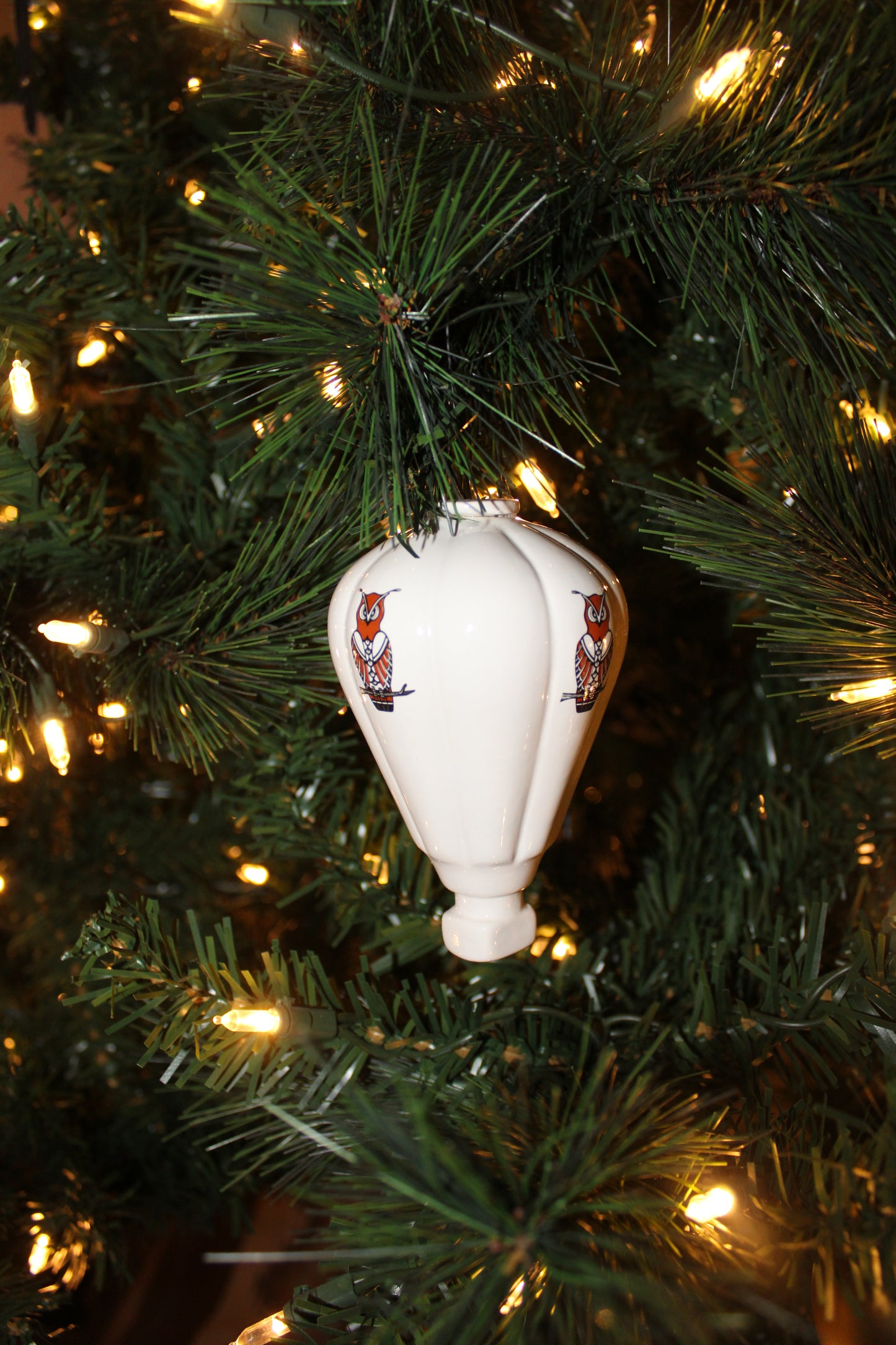 Owl Hot Air Balloon Ornament