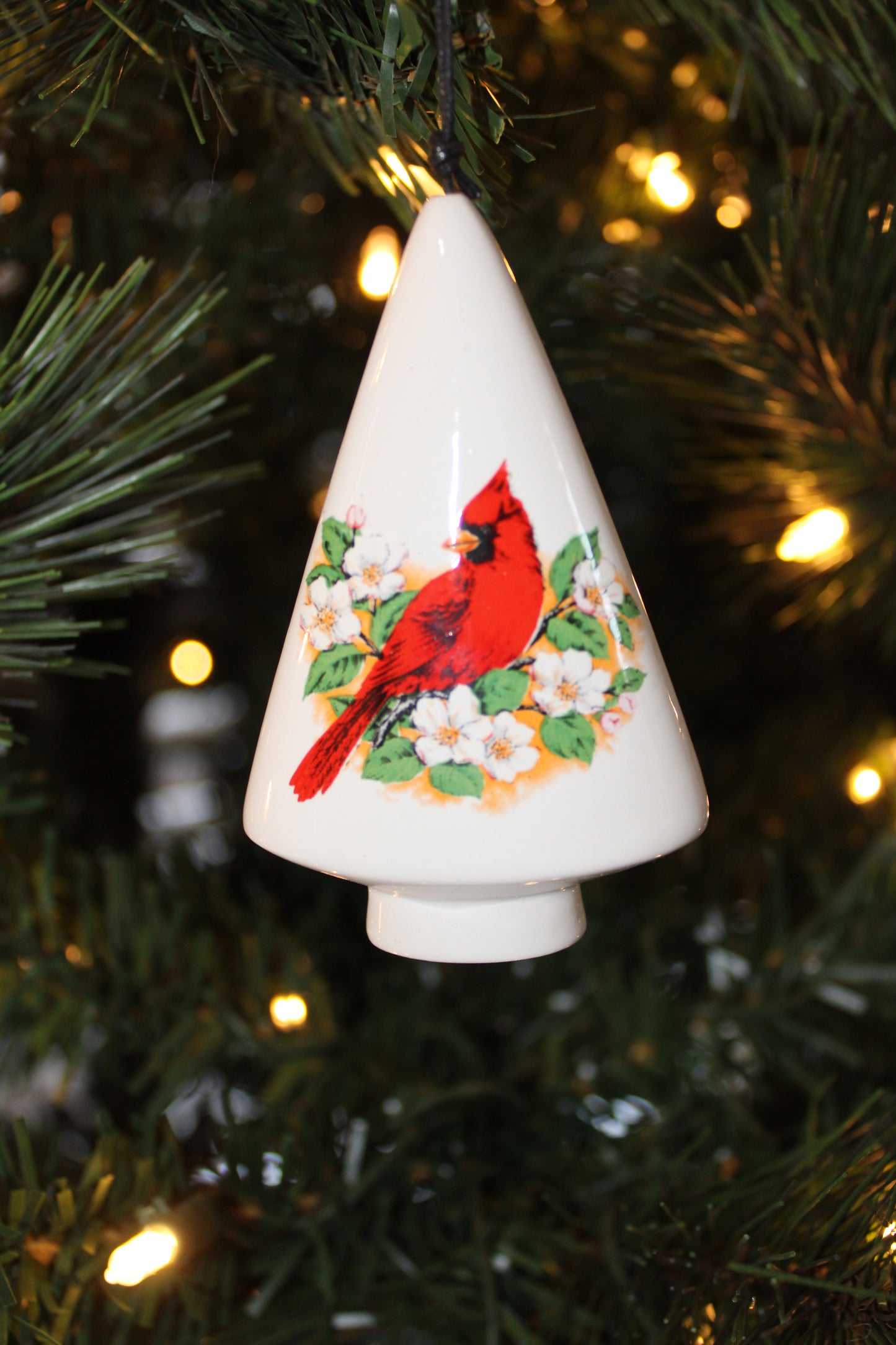 Cardinal Tree Christmas Ornament