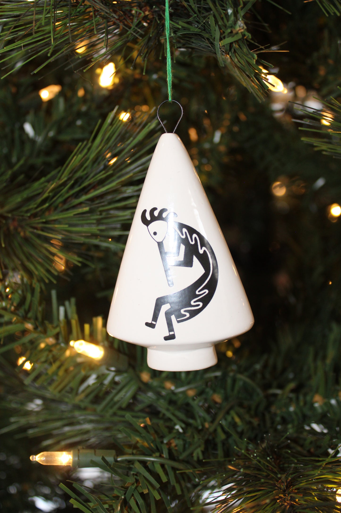 Kokopelli Tree Christmas Ornament