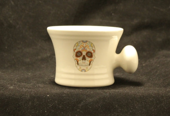 Day of the Dead - Sugar Skull - Dia De Los Muertes- shaving mug
