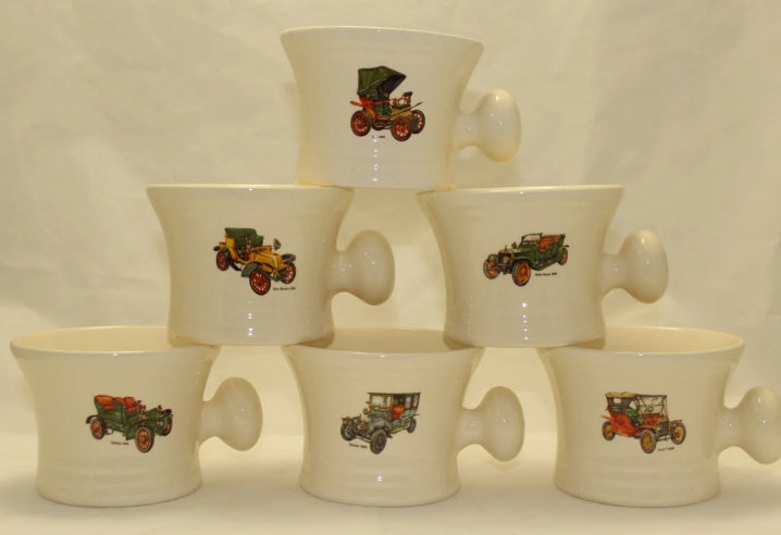 Vintage Car Shaving Mug