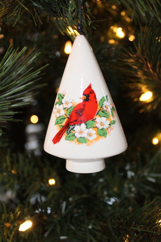 Cardinal Tree Christmas Ornament