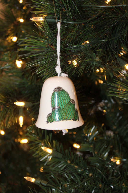 Cactus Bell Christmas Ornament