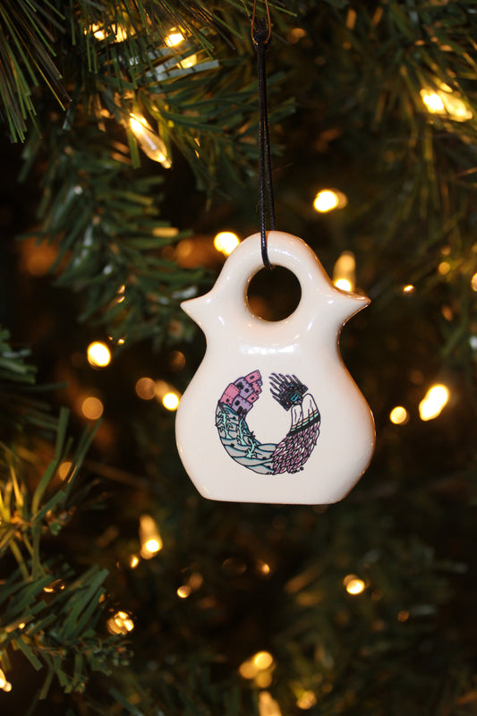 Wedding Vase Christmas Ornament